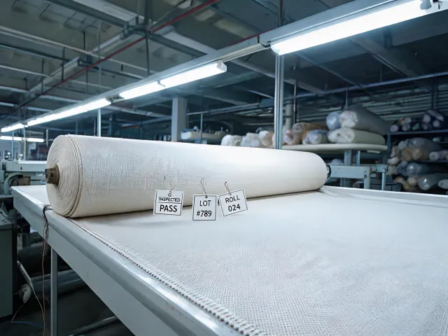 Fabric inspection table